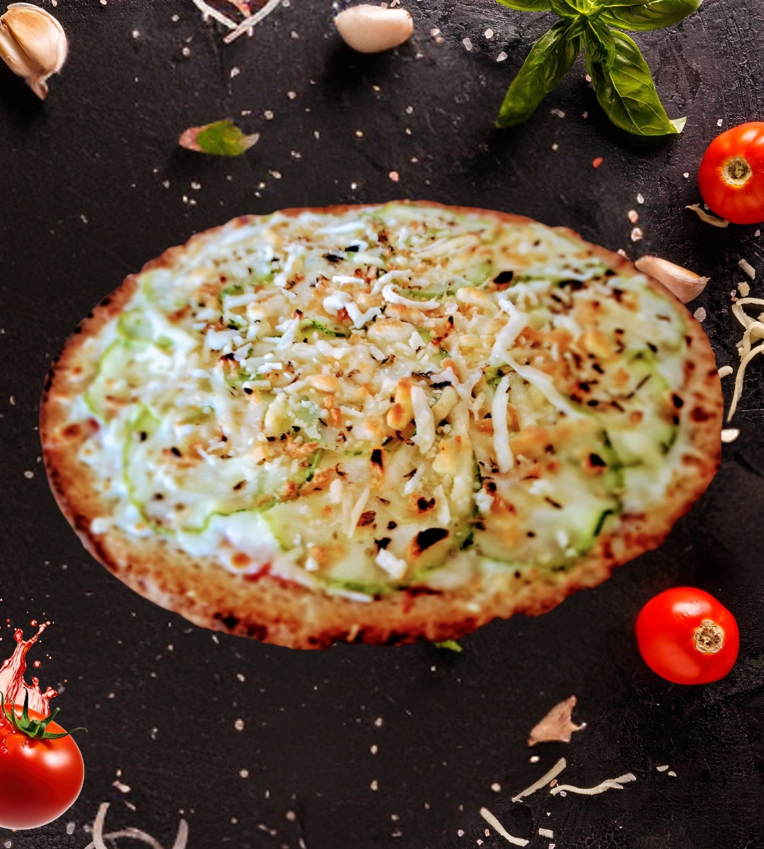 Pizza artesanal leve e deliciosa pb