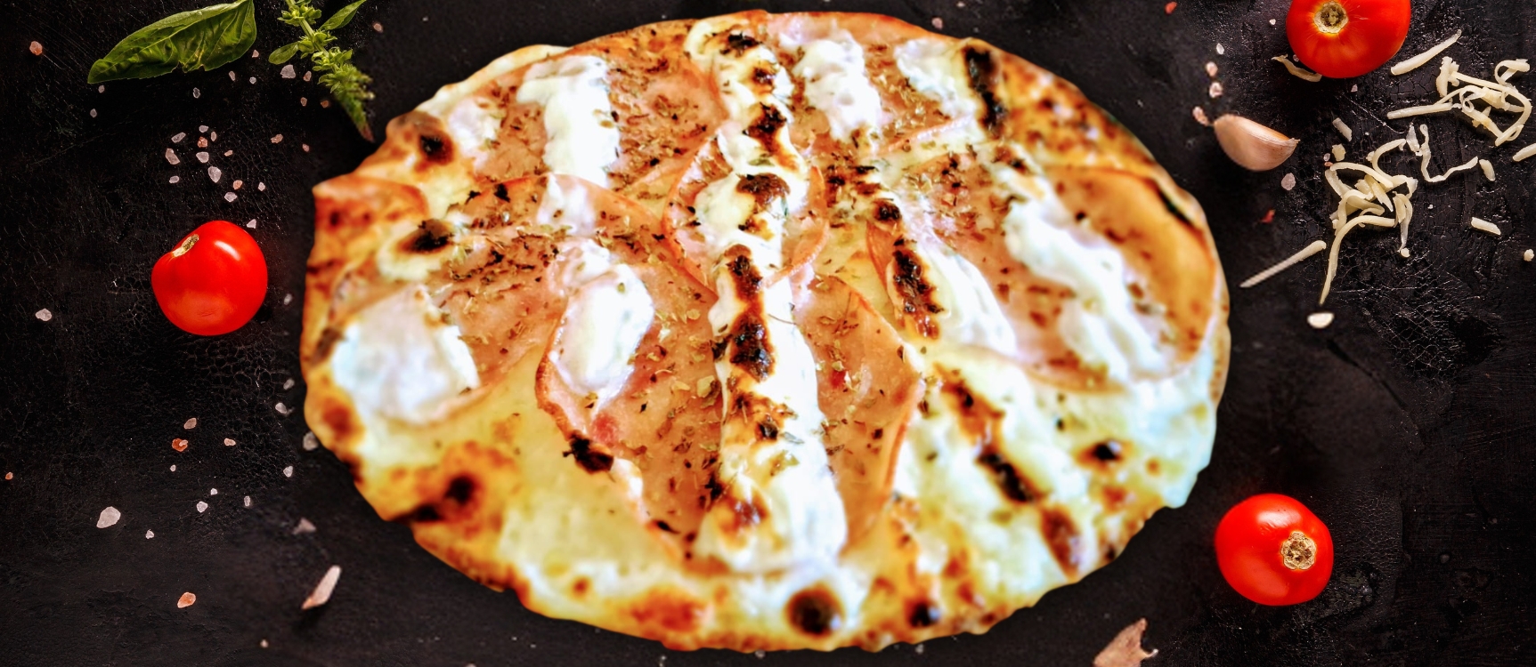 Pizza do Bem massa leve e ingredientes naturais sem gluten